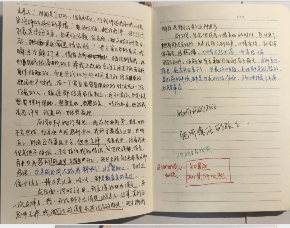 李冰瑶日记。